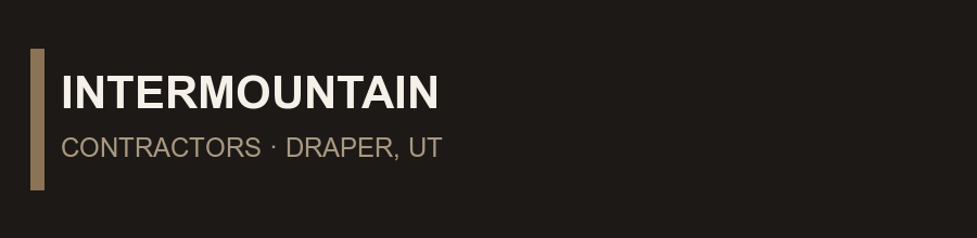 Intermountain Contractors